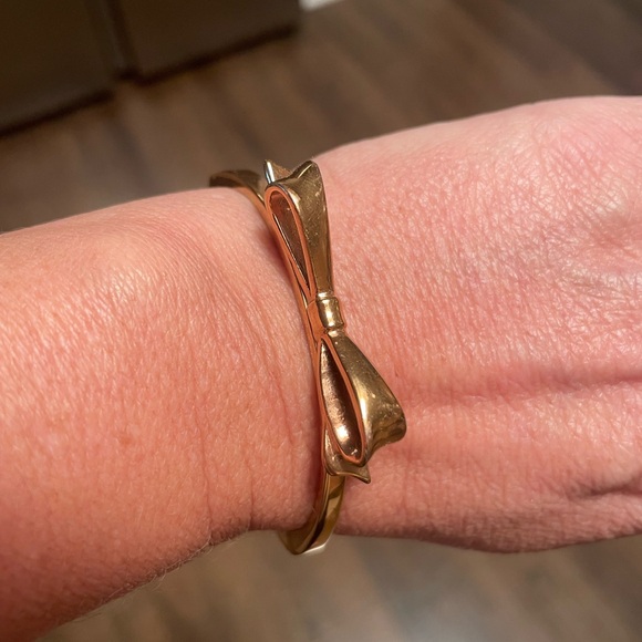 Kate Spade Ribbon Bracelet- Rose Gold - Picture 2 of 4
